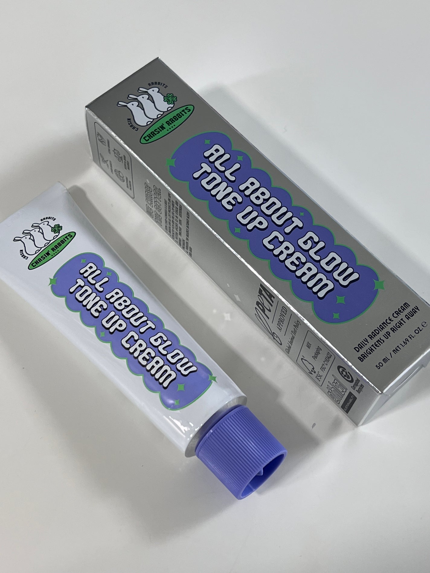 オールアバウトグロウトーンアップクリーム/CHASIN'RABBITS/化粧下地を使ったクチコミ(6枚目)