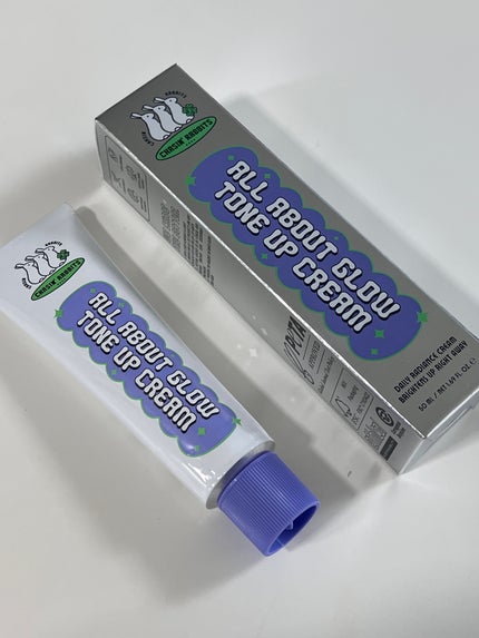 オールアバウトグロウトーンアップクリーム/CHASIN'RABBITS/化粧下地を使ったクチコミ(6枚目)