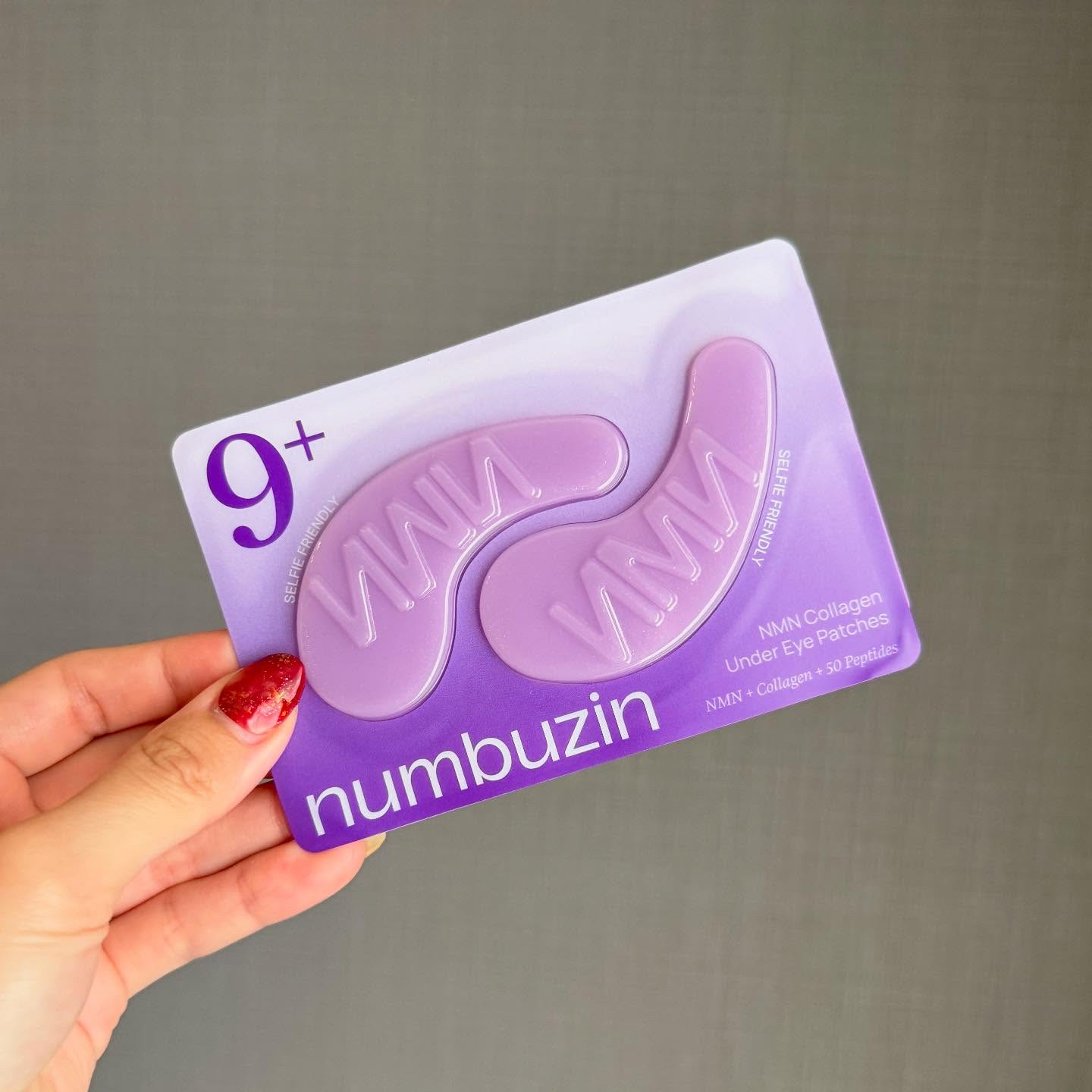 9番 NMNコラーゲンオールナイトオーロラアイパッチ/numbuzin/アイケア・アイクリームを使ったクチコミ（3枚目）