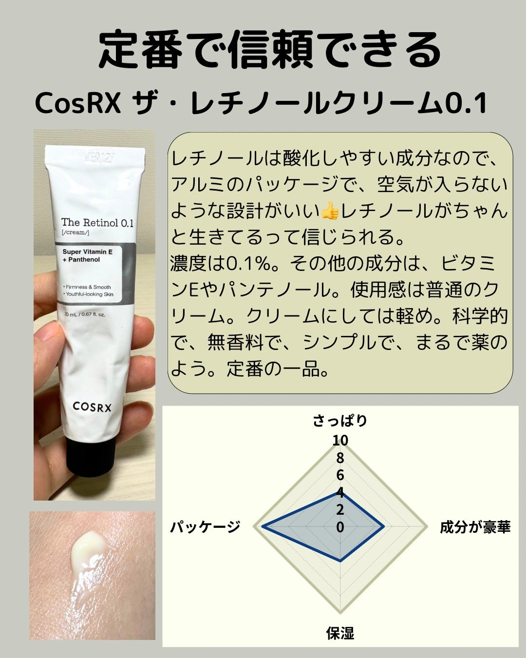 スーパーリンクルクリームVA/KISO/フェイスクリームを使ったクチコミ(2枚目)