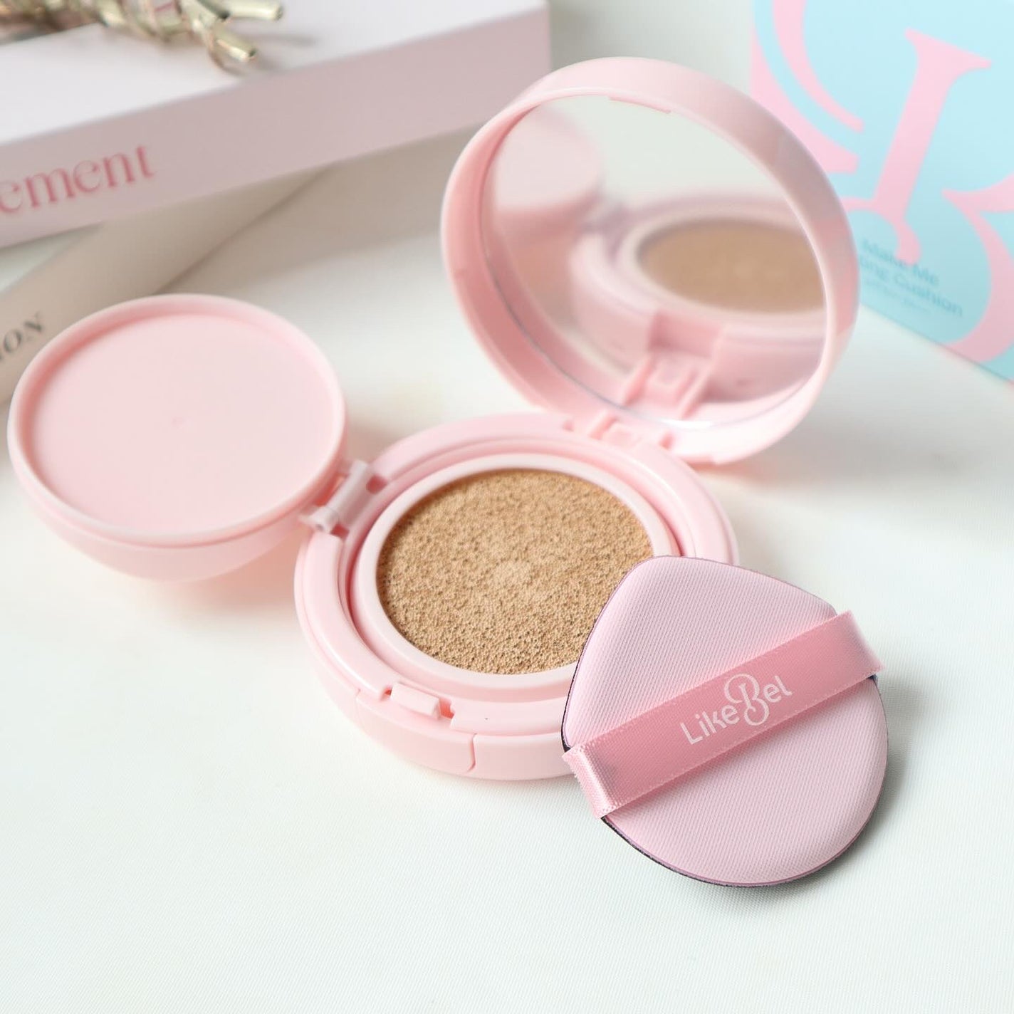 Make Me Fitting Cushion/Likebel/クッションファンデーションを使ったクチコミ(2枚目)