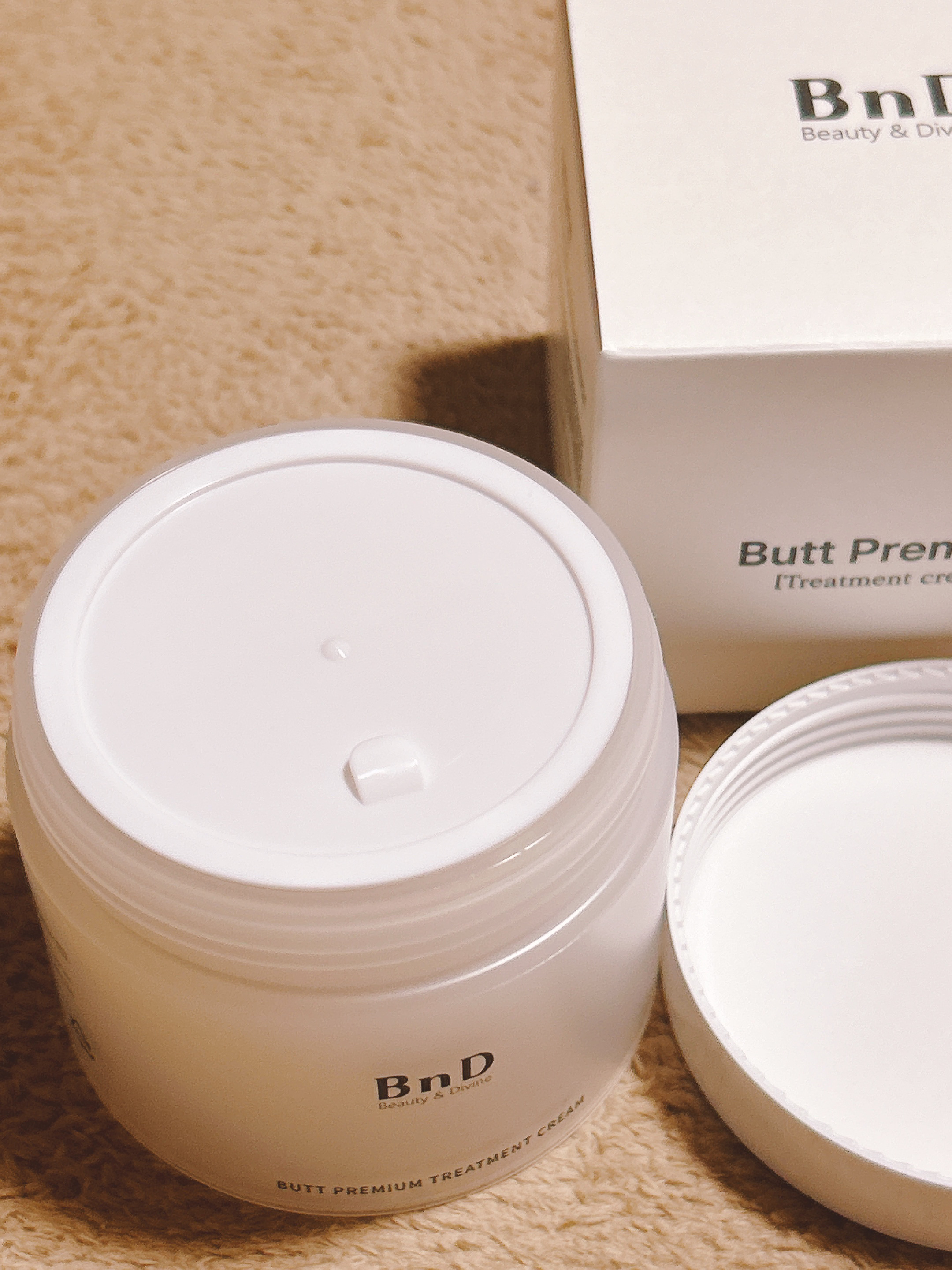 BnDヒップクリーム/BnD/バスト・ヒップケアを使ったクチコミ（2枚目）