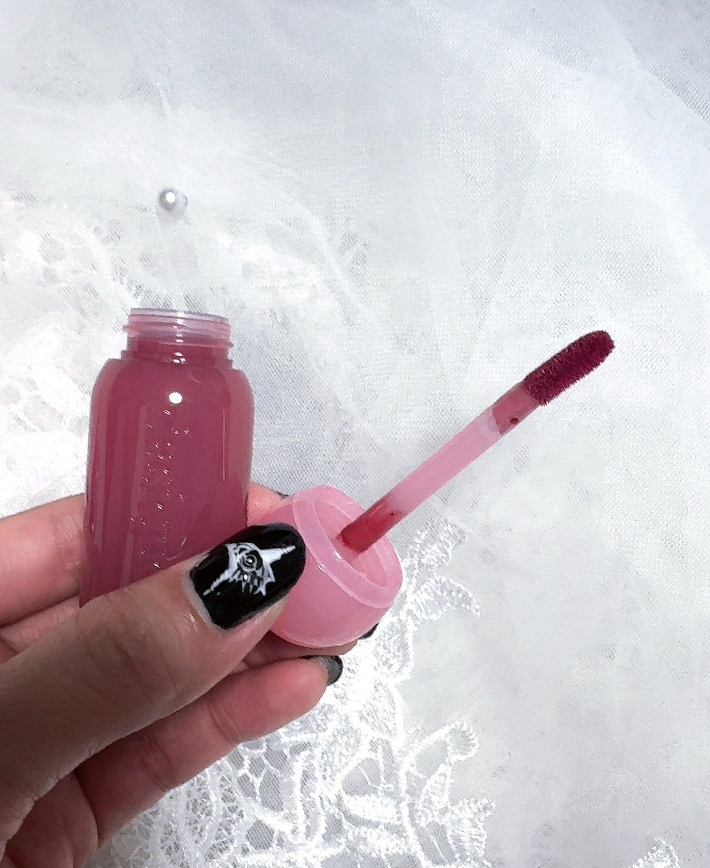 ジューシーデューイグロウティント/dasique/リップティントを使ったクチコミ（3枚目）