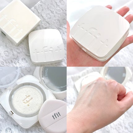 ベースフィットトーンアップサンクッション/TFIT/クッションファンデーションを使ったクチコミ(2枚目)