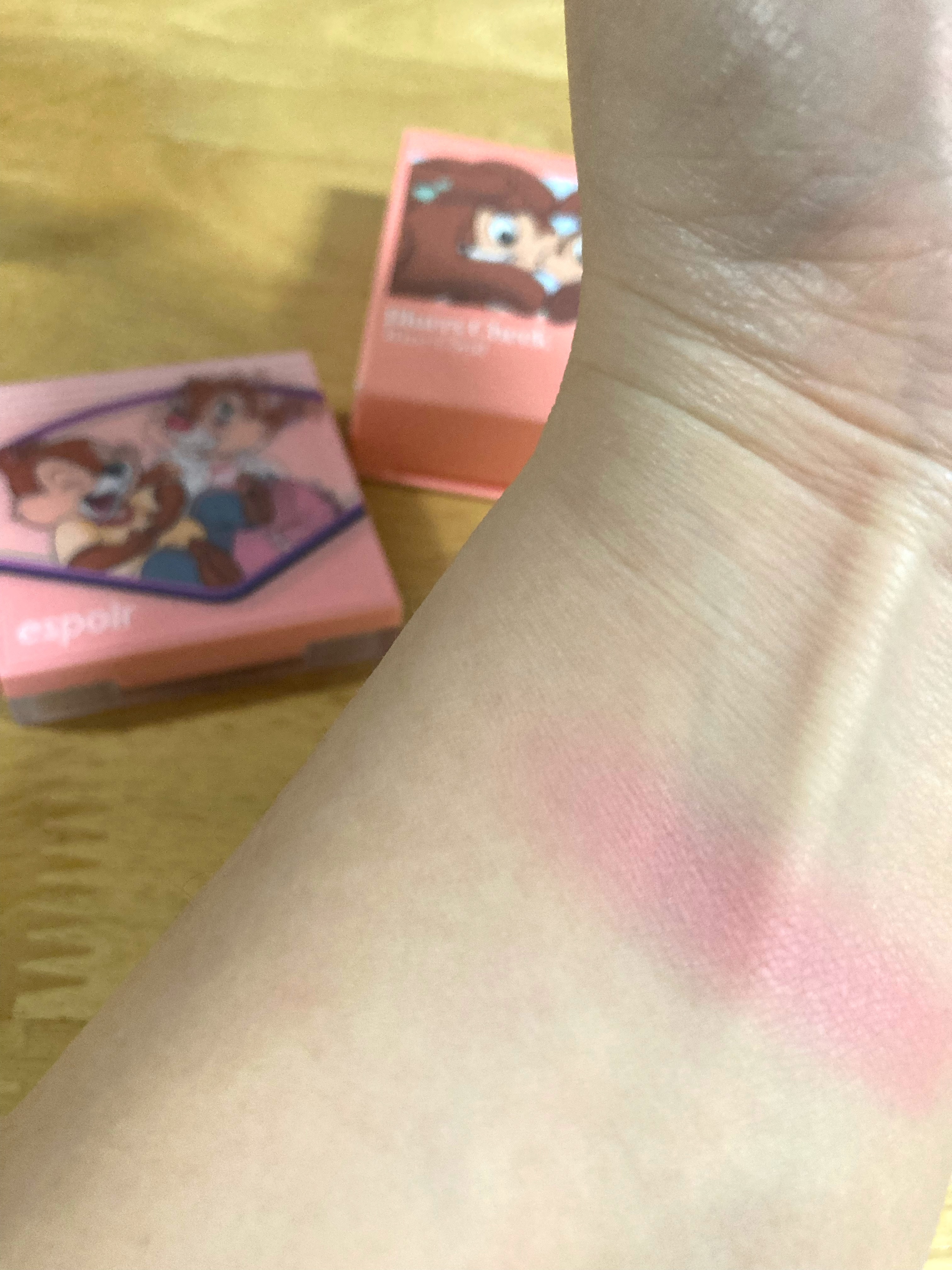 ブラリーチーク(ディズニーエディション)/espoir/チークを使ったクチコミ（3枚目）