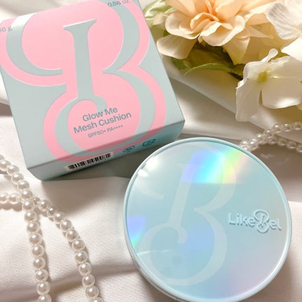 Glow me mesh cushion /Likebel/クッションファンデーションを使ったクチコミ(1枚目)