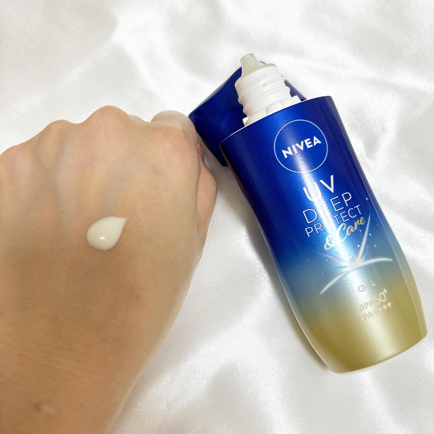 ニベアUV ディープ プロテクト＆ケア ジェル/ニベア/日焼け止めジェルを使ったクチコミ（2枚目）