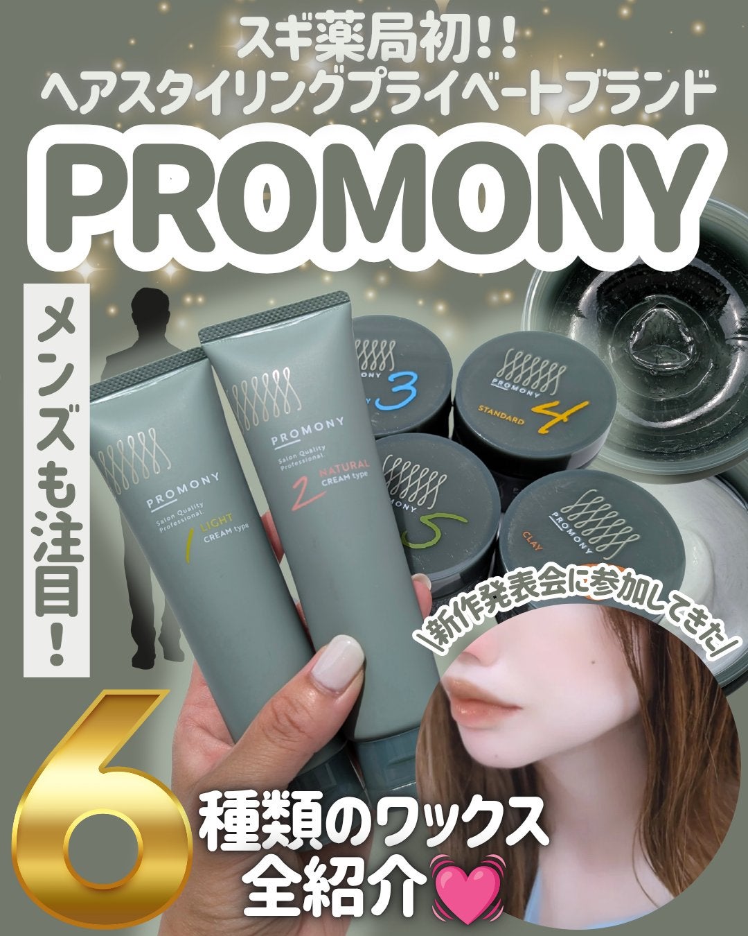 プロモニー 1 ライト/PROMONY/ヘアワックス・クリームを使ったクチコミ(1枚目)