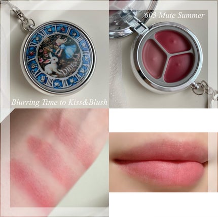 グローイングタイムトゥーキスアンドブラッシュ/Dinto/口紅を使ったクチコミ(2枚目)