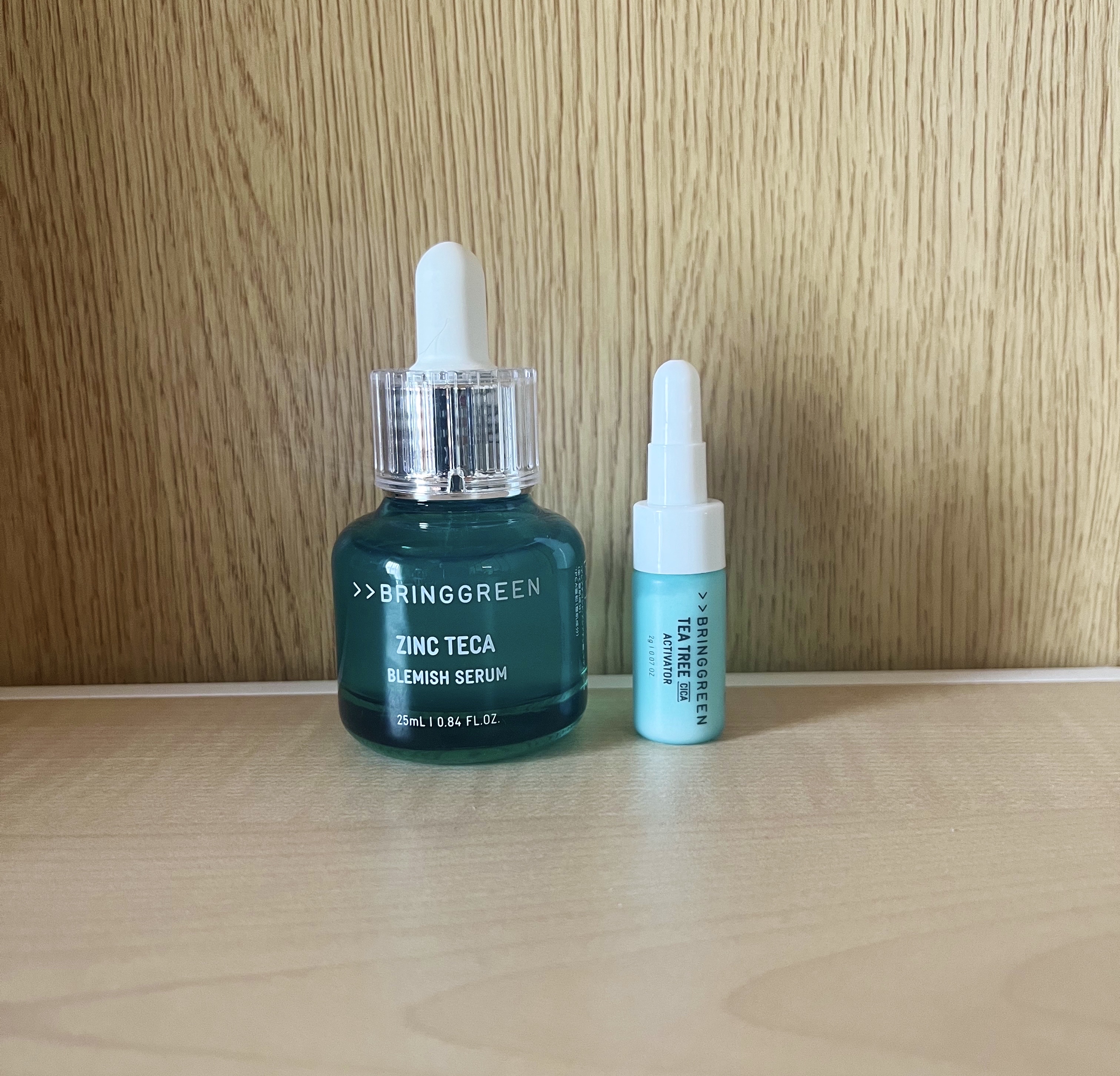 ジンクテカBセラムセット/BRING GREEN/スキンケアキットを使ったクチコミ（1枚目）
