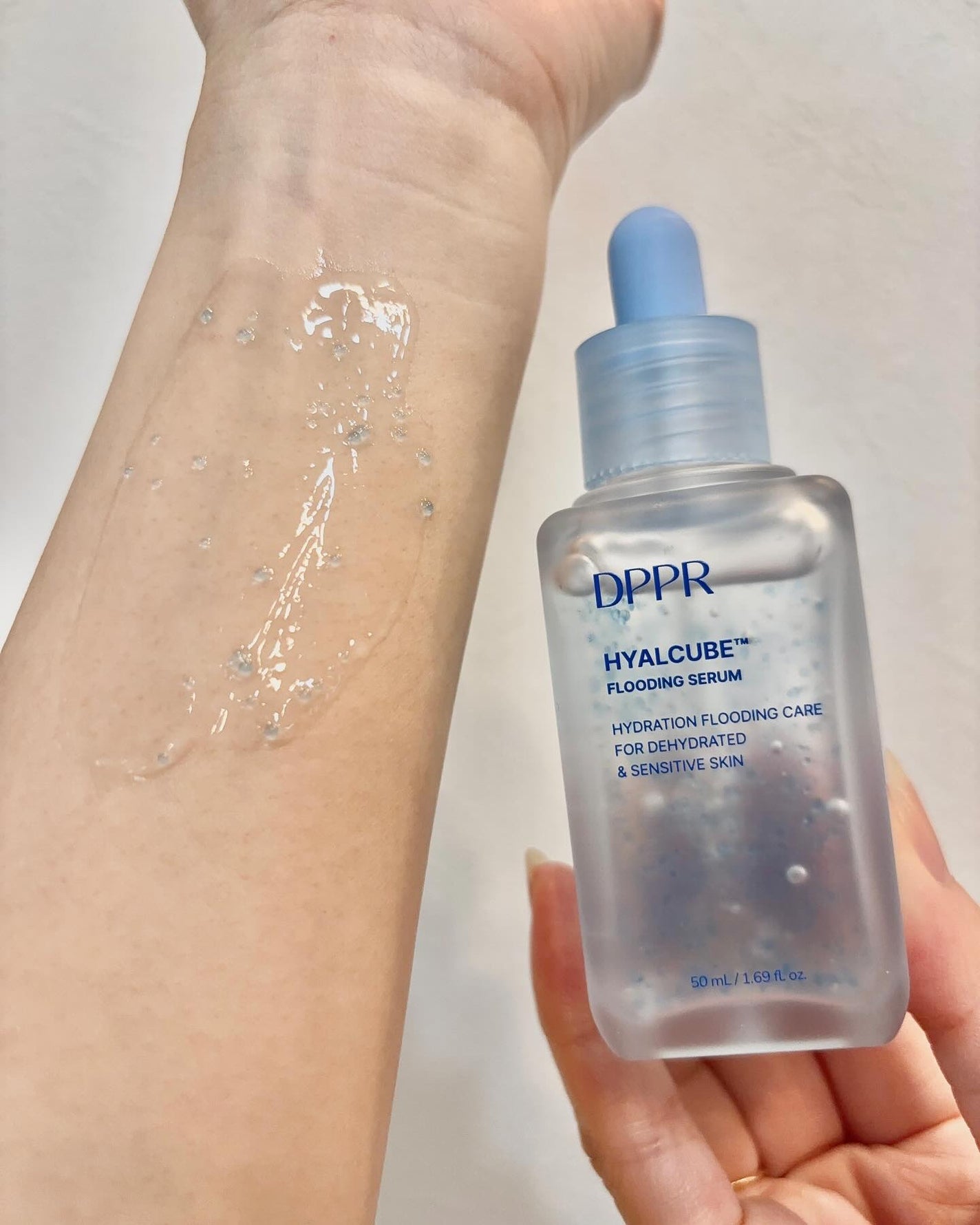 ヒアルキューブ フラッディングセラム/DPPR/美容液を使ったクチコミ(5枚目)