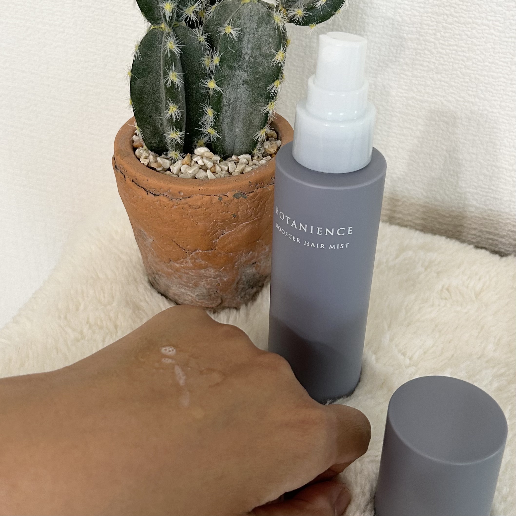 ボタニエンス　リペアヘアミルク/サンコール/ヘアミルクを使ったクチコミ（2枚目）