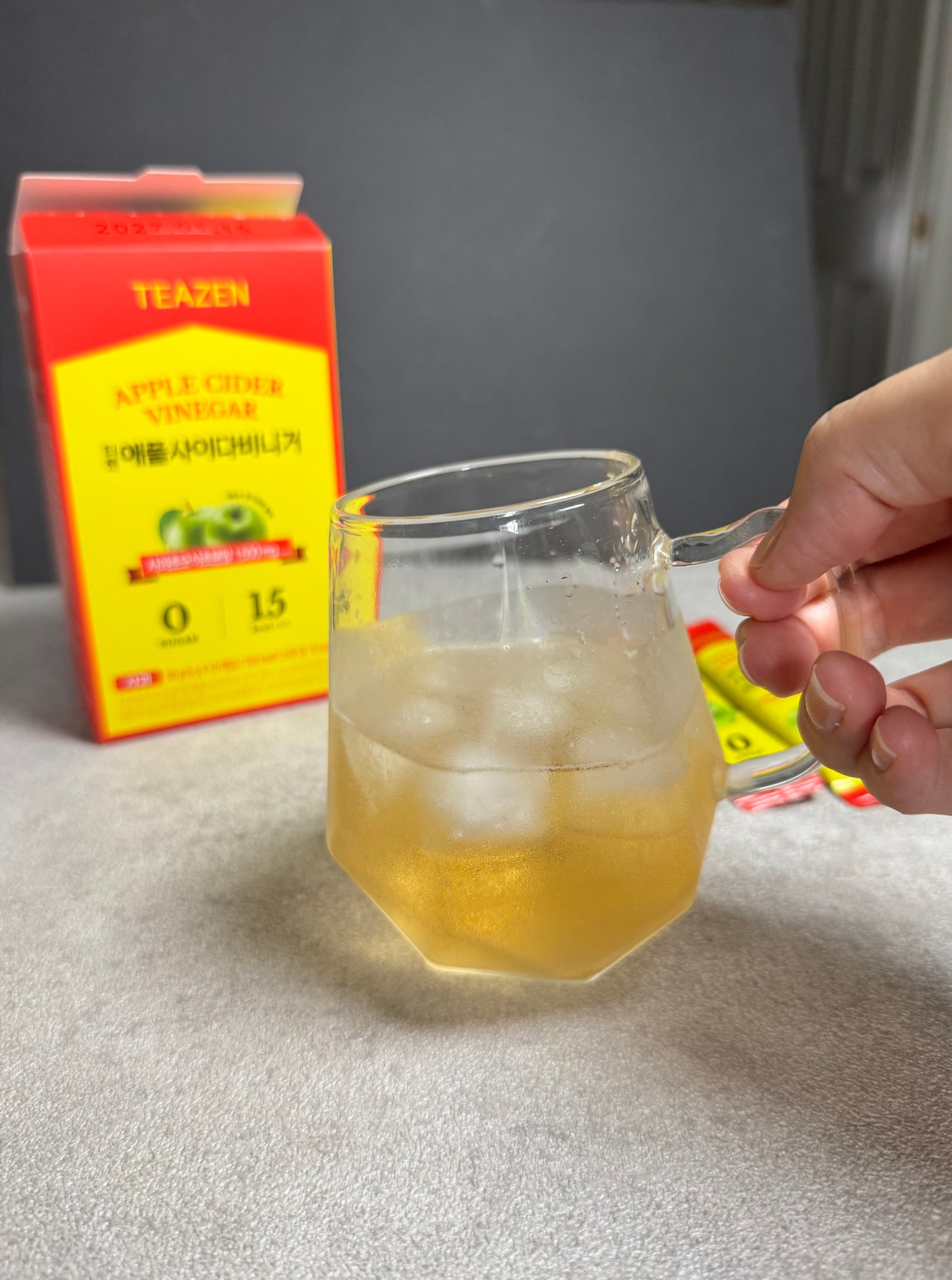 アサビ(アップルサイダービネガー)/TEAZEN/りんご酢を使ったクチコミ(4枚目)