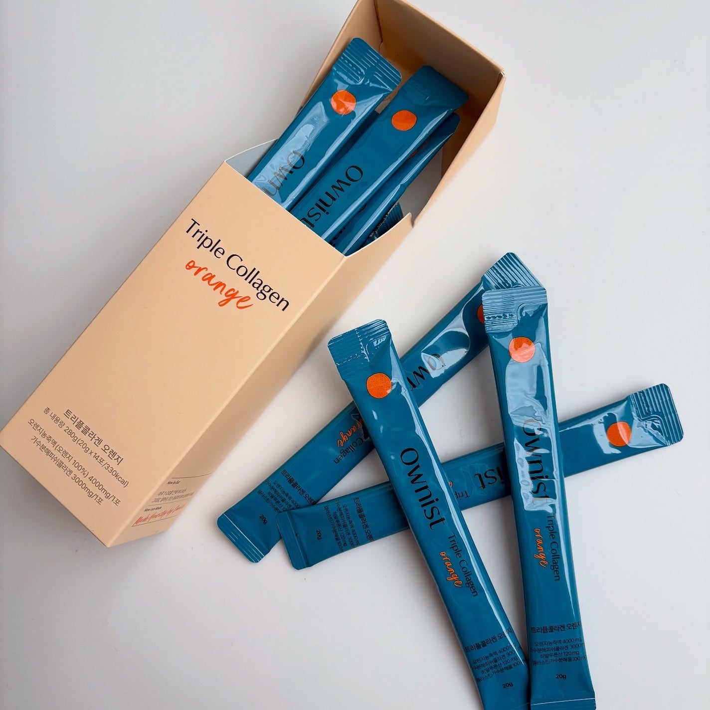 トリプルコラーゲン オレンジ/Ownist/美容サプリメントを使ったクチコミ(4枚目)