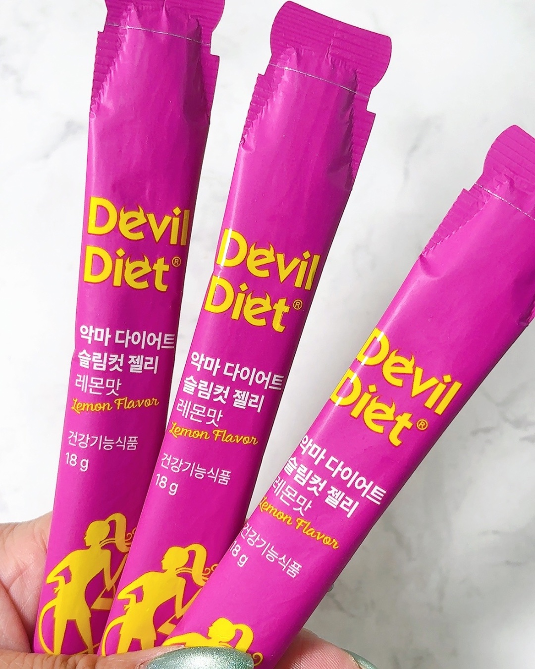 悪魔ダイエット スリムカットゼリー/ファームスビル/ゼリー飲料を使ったクチコミ（3枚目）