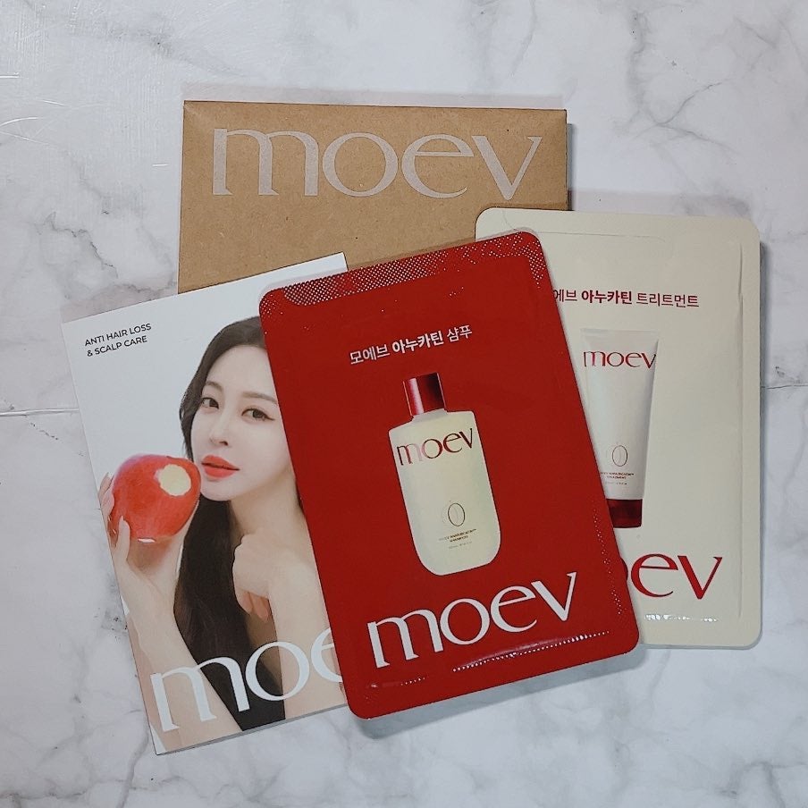 モエブ アヌカチン シャンプー/トリートメント/moev/市販シャンプーを使ったクチコミ(1枚目)