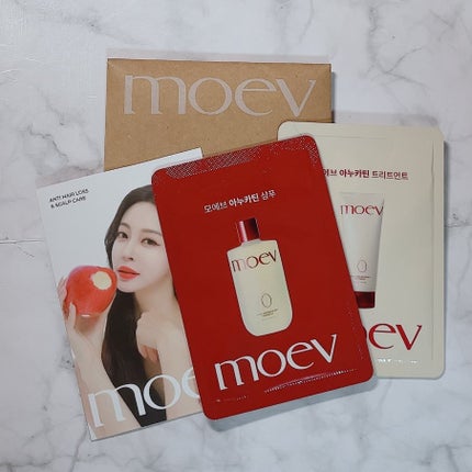 モエブ アヌカチン シャンプー/トリートメント/moev/市販シャンプーを使ったクチコミ(1枚目)