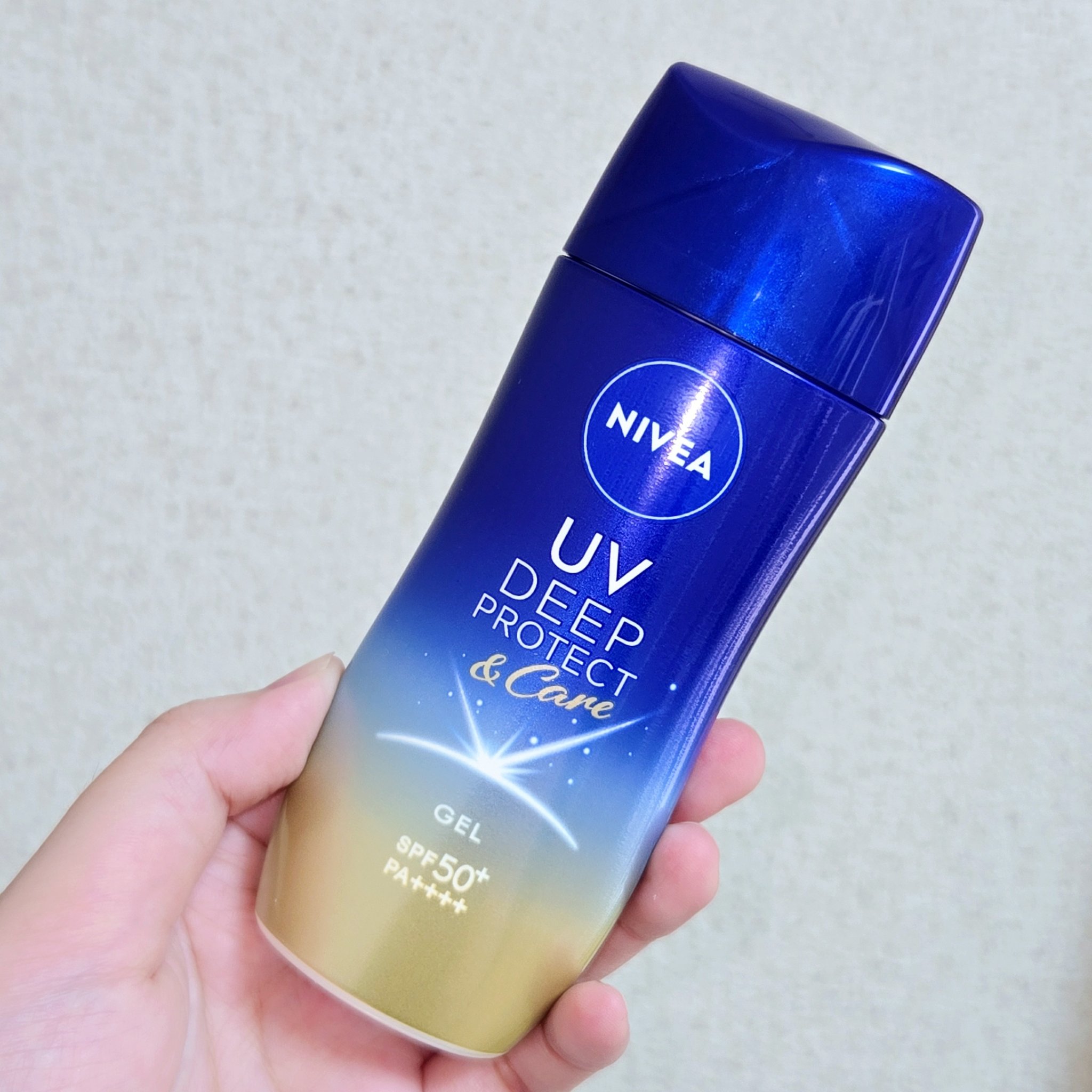 ニベアUV ディープ プロテクト＆ケア ジェル/ニベア/日焼け止めジェルを使ったクチコミ（1枚目）