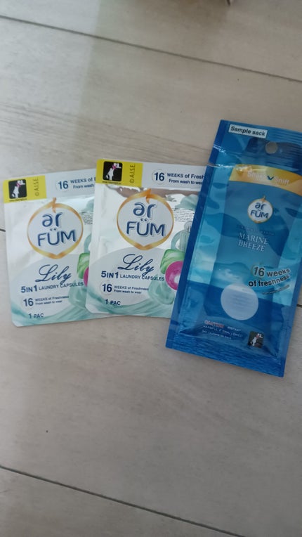 香りビーズ マリンブリーズ/arFUM/洗濯洗剤を使ったクチコミ(1枚目)