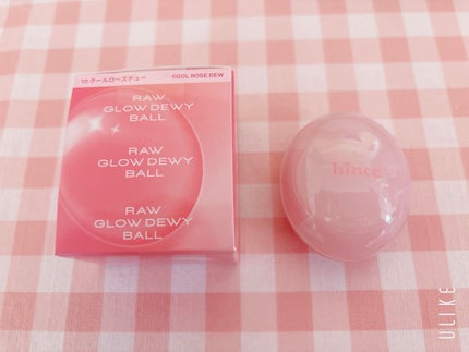 ロウグロウデューイーボール/hince/リップバームを使ったクチコミ(1枚目)