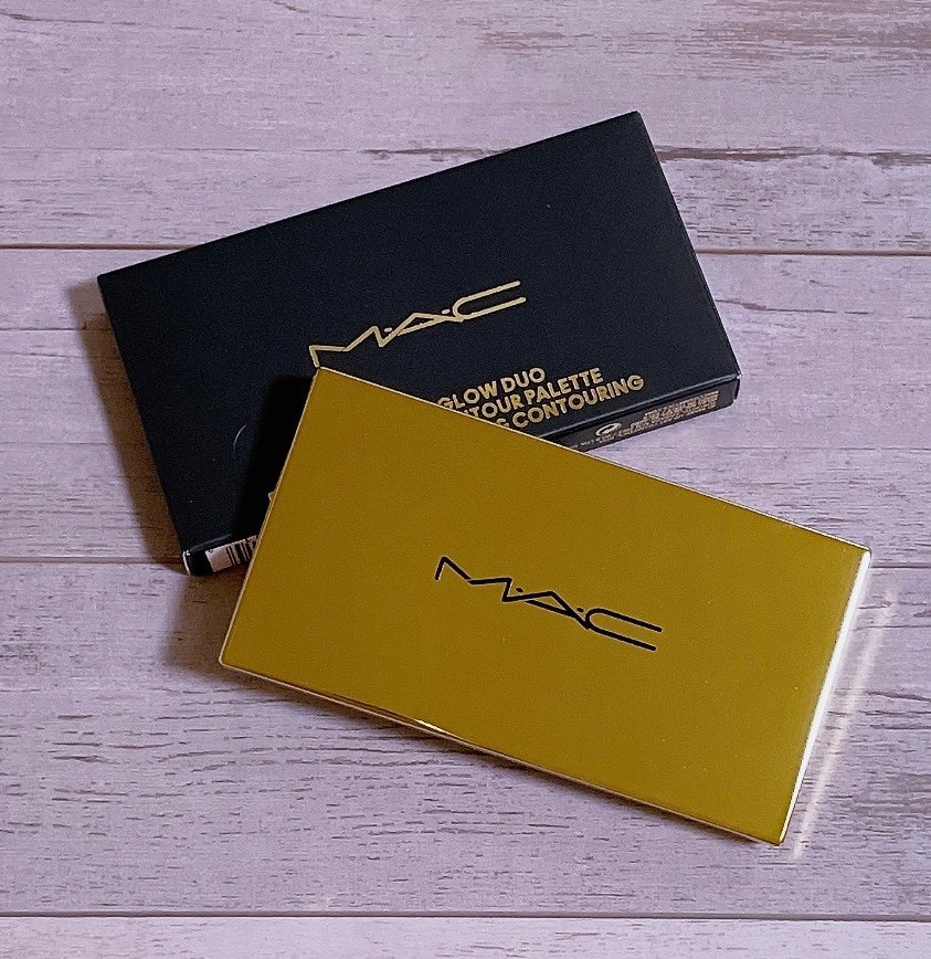 スカルプト&グロウ デュオ ハイライト&コントアーパレット/M・A・C/プレストパウダーを使ったクチコミ(1枚目)