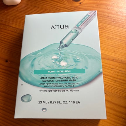 PDRNヒアルロン酸 カプセル100セラムマスクパック/Anua/シートマスク・パックを使ったクチコミ(1枚目)
