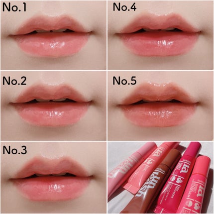 Sunset Dazzle Gloss Balm/unleashia/リップグロスを使ったクチコミ(8枚目)