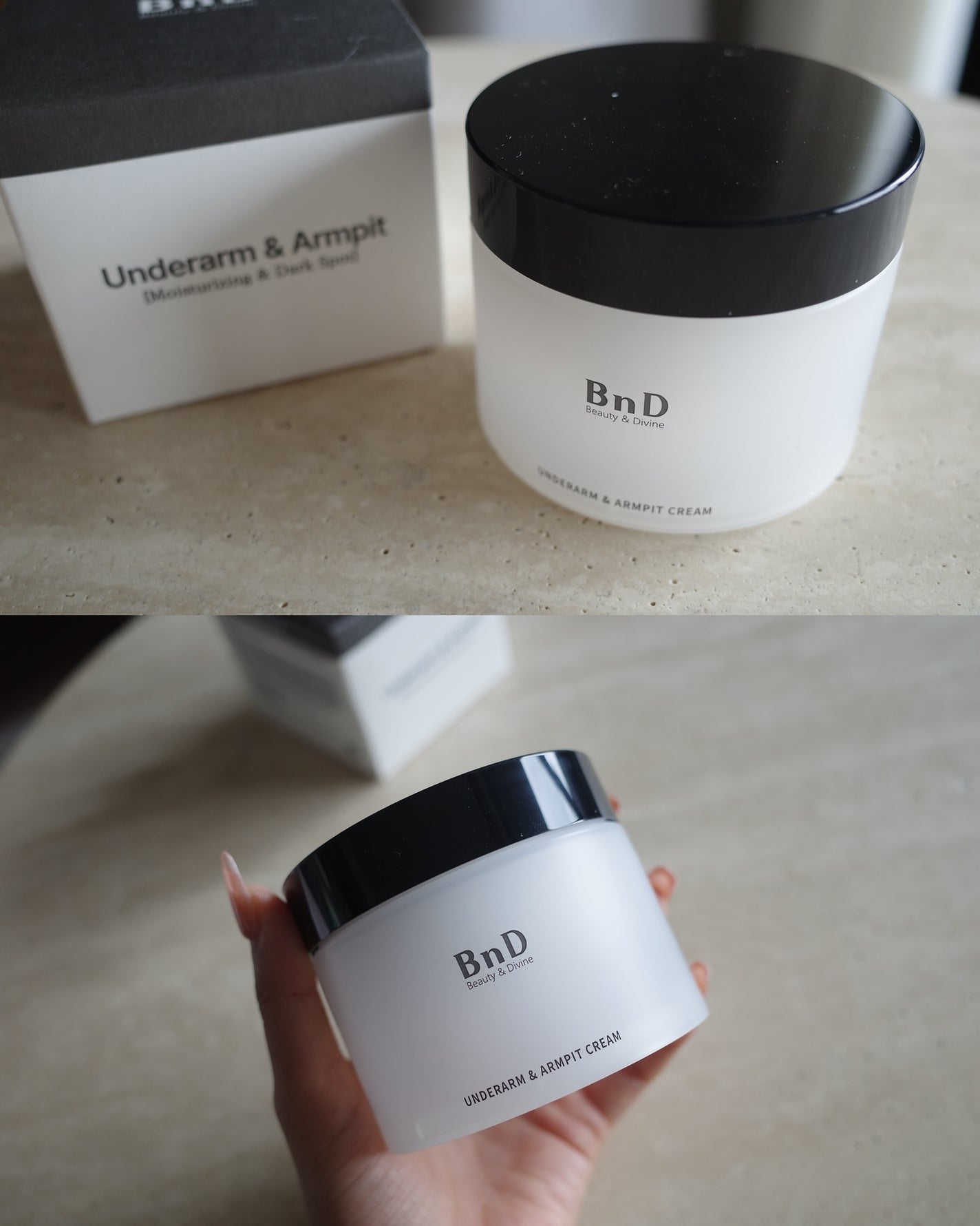 BnDアンダーアームクリーム(ボディクリーム)/BnD/デリケートゾーンケアを使ったクチコミ(1枚目)