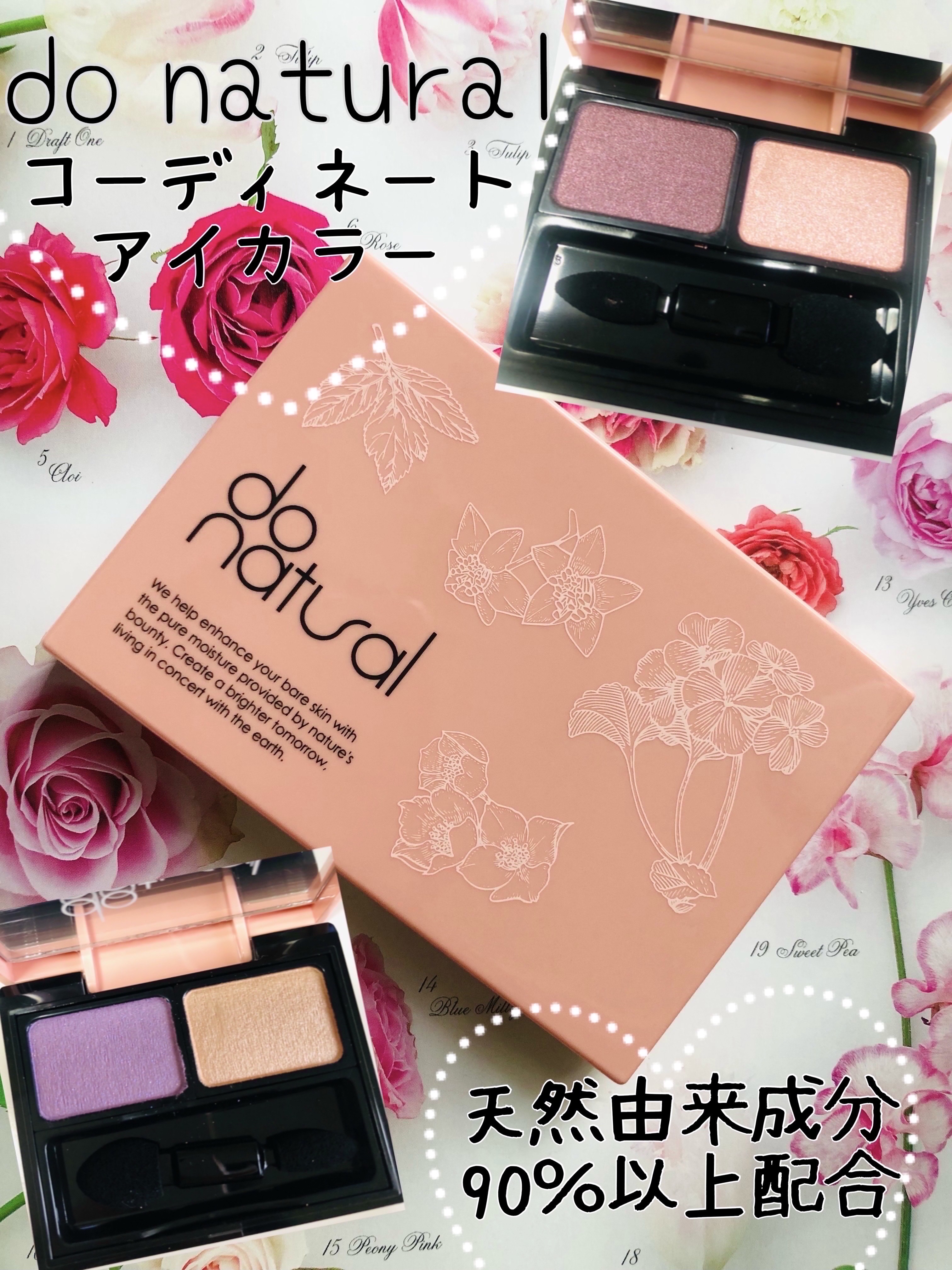 コーディネート アイ カラー/do natural/アイシャドウパレットを使ったクチコミ（1枚目）