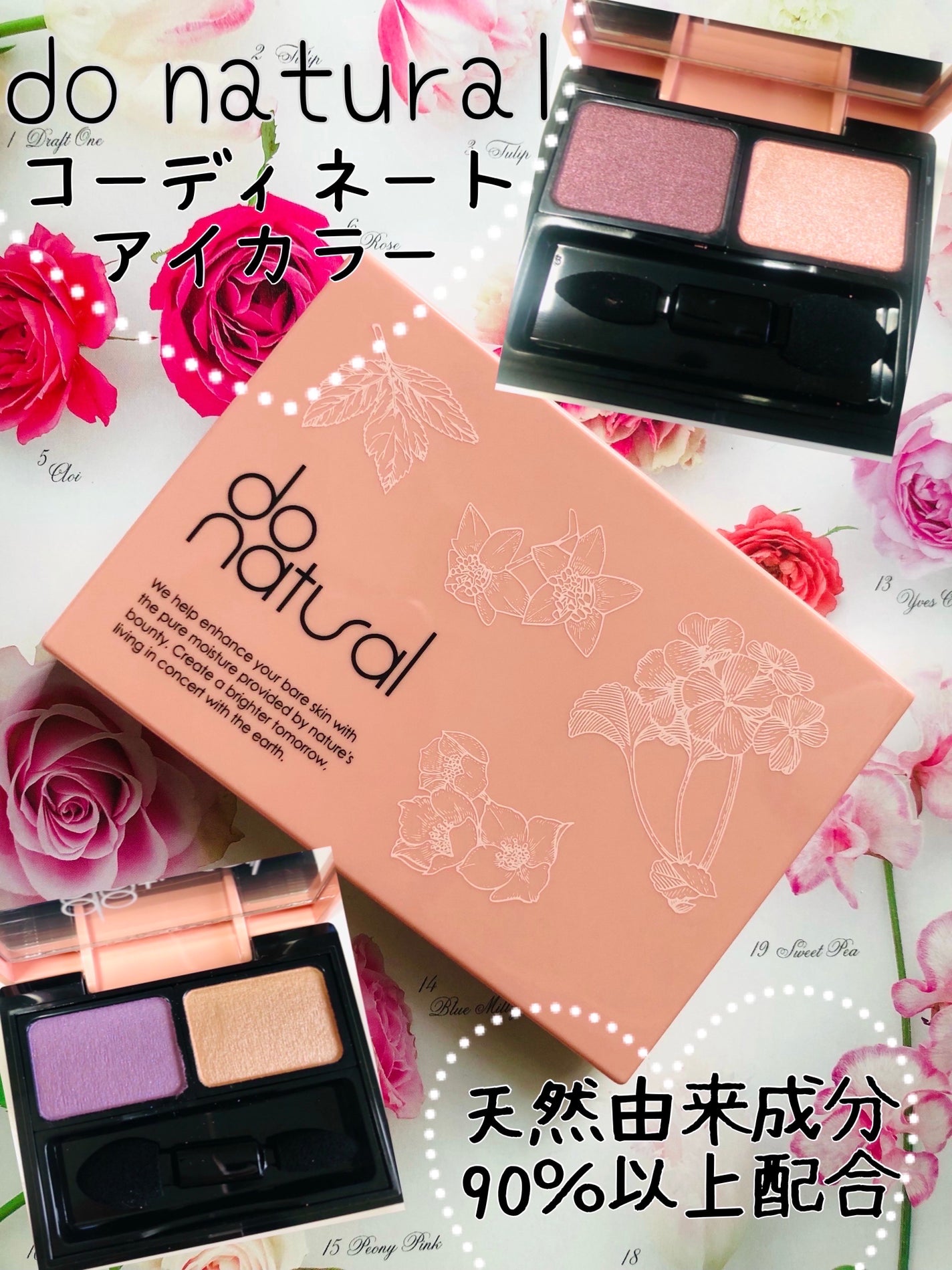 コーディネート アイ カラー/do natural/アイシャドウパレットを使ったクチコミ(1枚目)