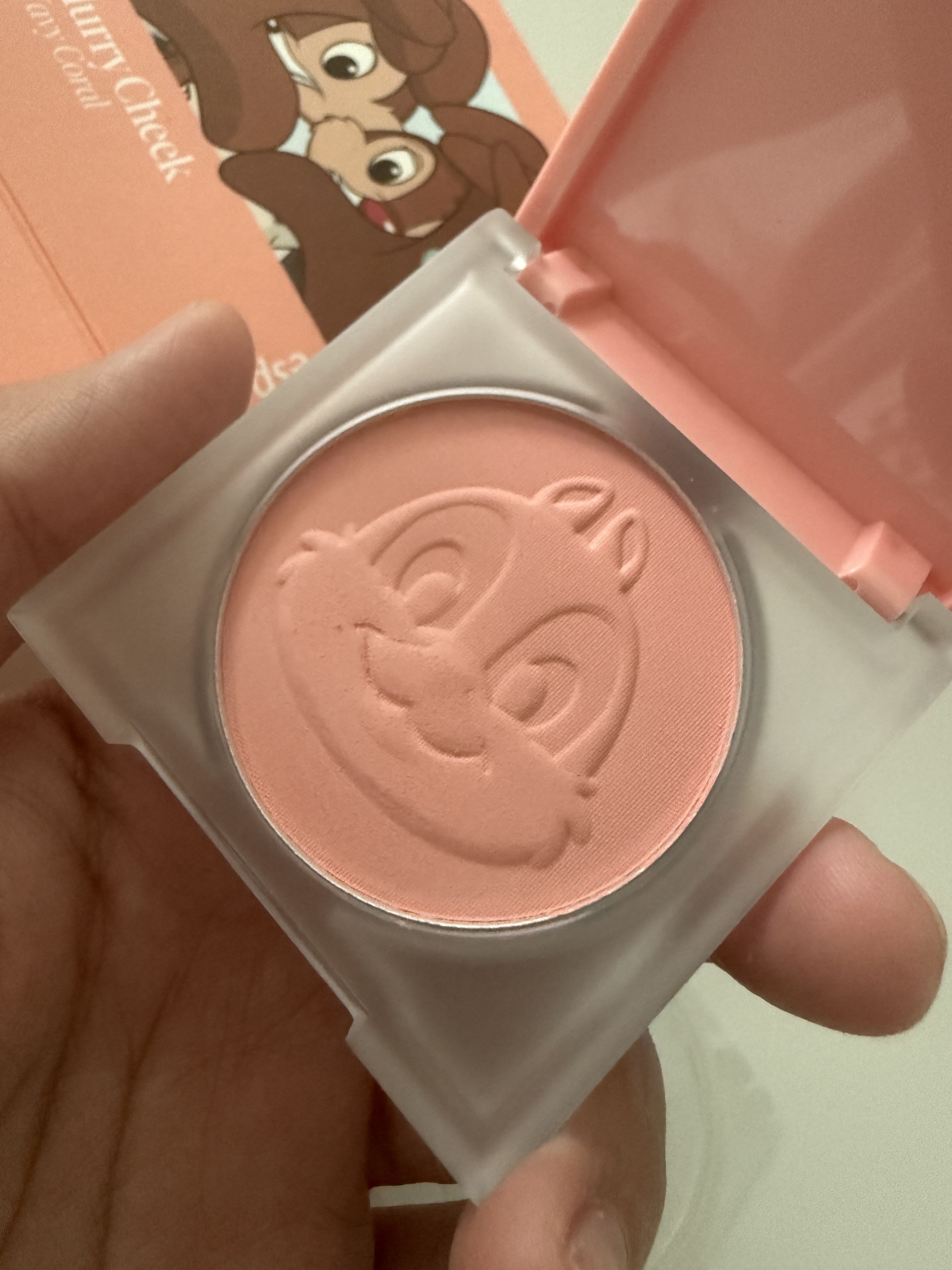 ブラリーチーク(ディズニーエディション)/espoir/チークを使ったクチコミ（2枚目）