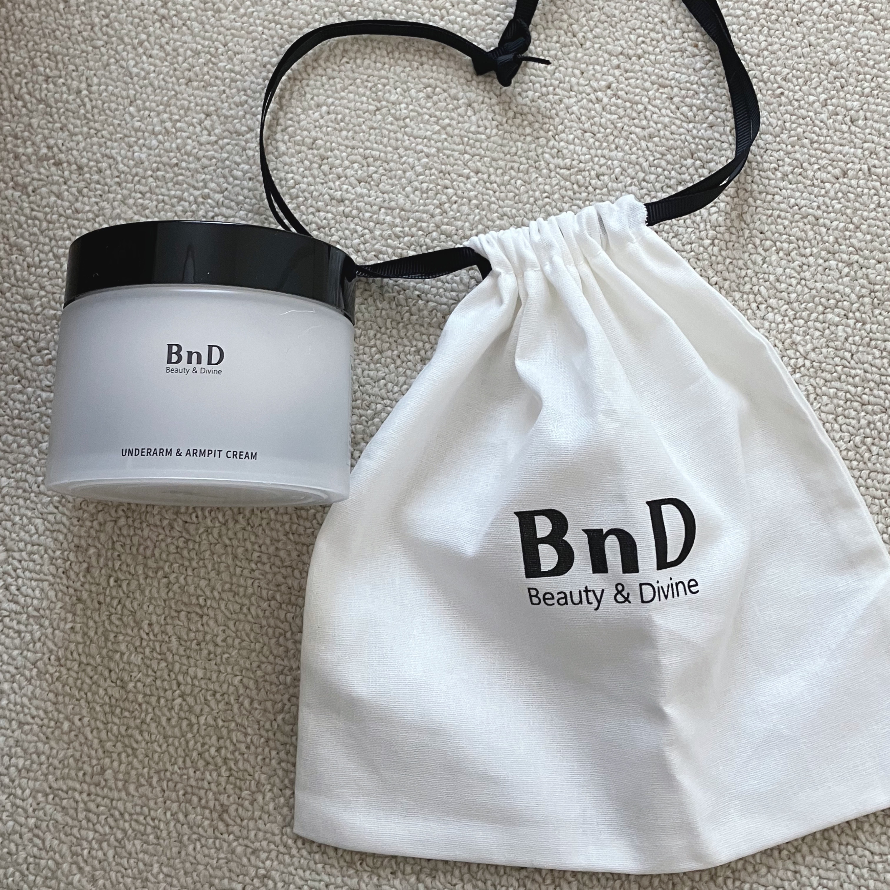 BnDアンダーアームクリーム(ボディクリーム)/BnD/デリケートゾーンケアを使ったクチコミ（3枚目）