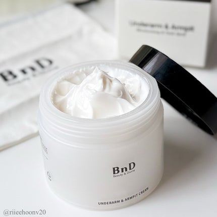 BnDアンダーアームクリーム(ボディクリーム)/BnD/デリケートゾーンケアを使ったクチコミ(1枚目)