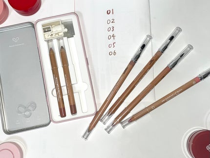 ブレンディング リップ ペンシル/AOU/リップライナーを使ったクチコミ(1枚目)