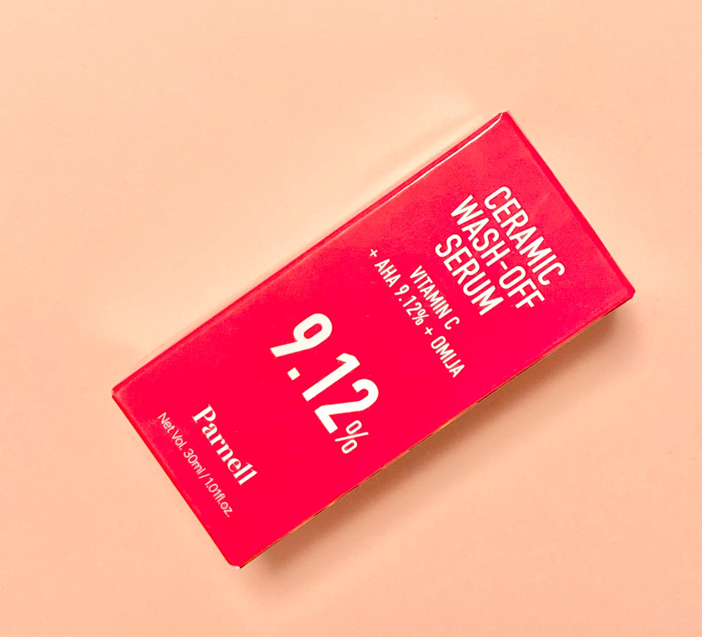 AHA 9.12 オミジャ 陶器肌 ウォッシュオフ セラム/parnell/美容液を使ったクチコミ(1枚目)