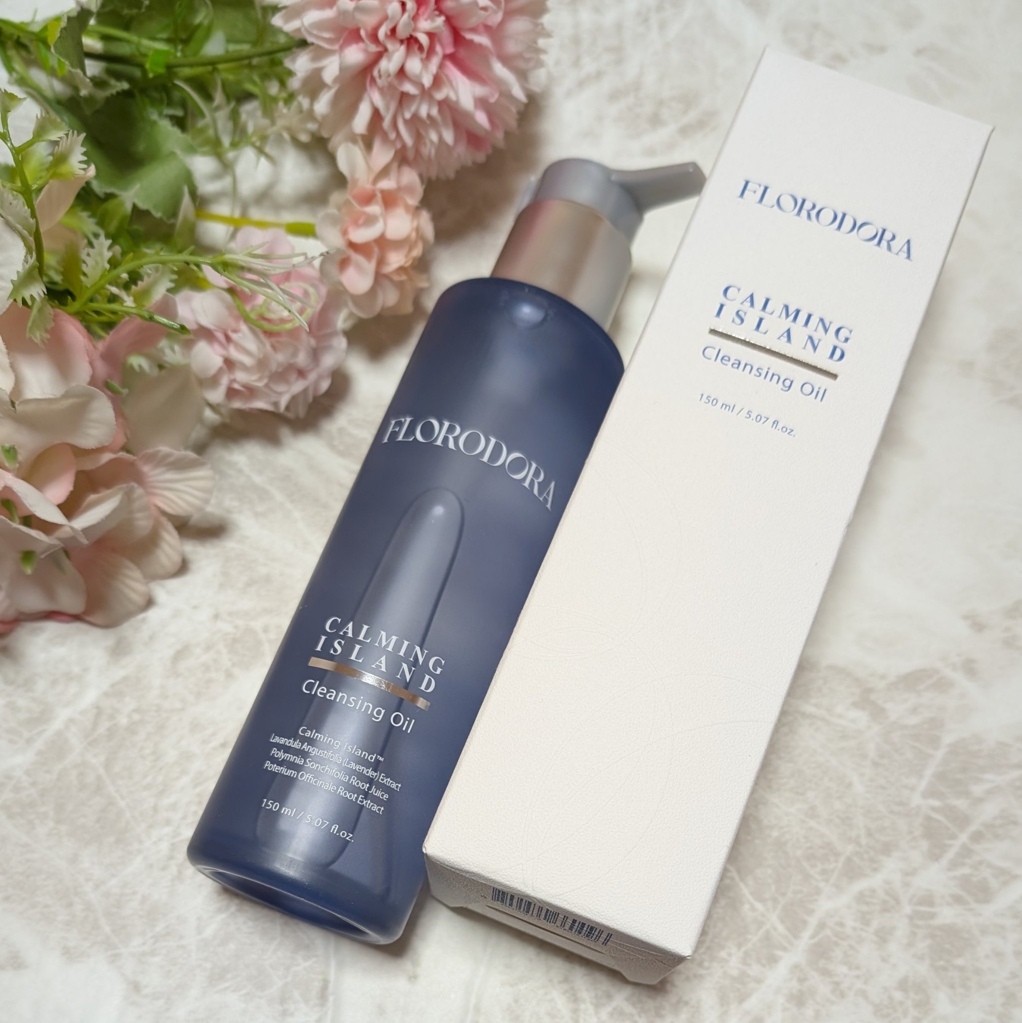 フローロドラ カーミングアイランドクレンジングオイル/Florodora/オイルクレンジングを使ったクチコミ（1枚目）