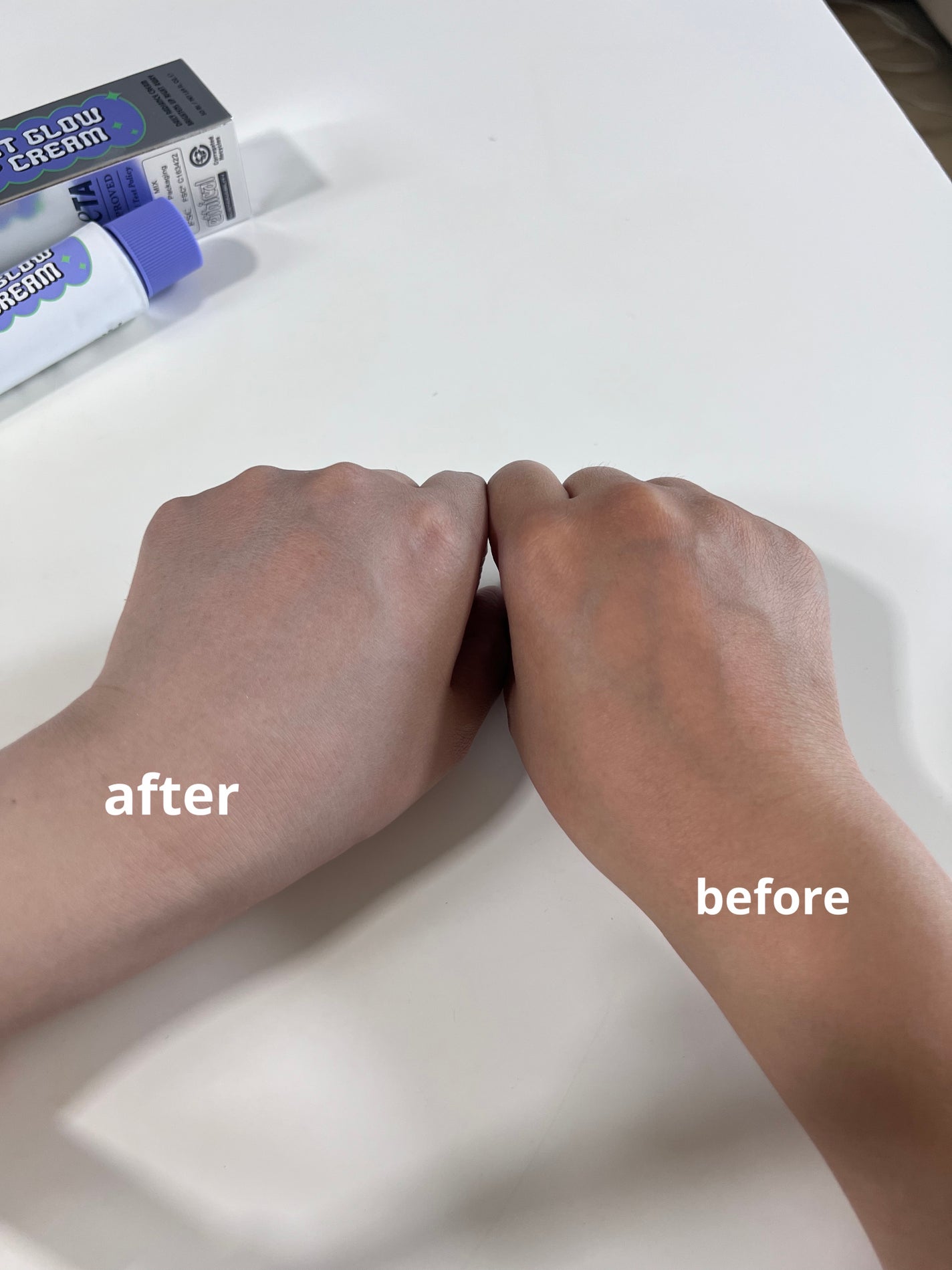 オールアバウトグロウトーンアップクリーム/CHASIN'RABBITS/化粧下地を使ったクチコミ(5枚目)