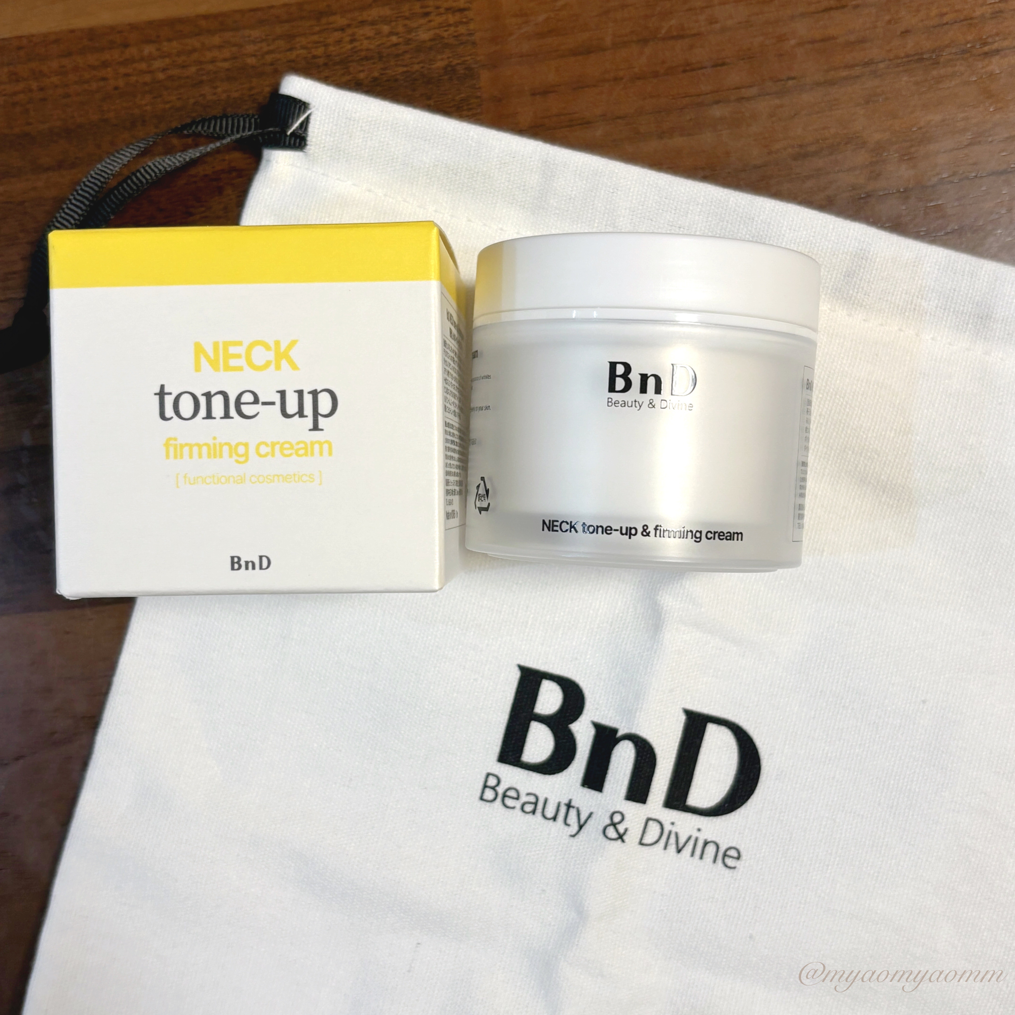 BnD ネックアイロン トーンアップ クリーム/BnD/ネック・デコルテケアを使ったクチコミ（1枚目）