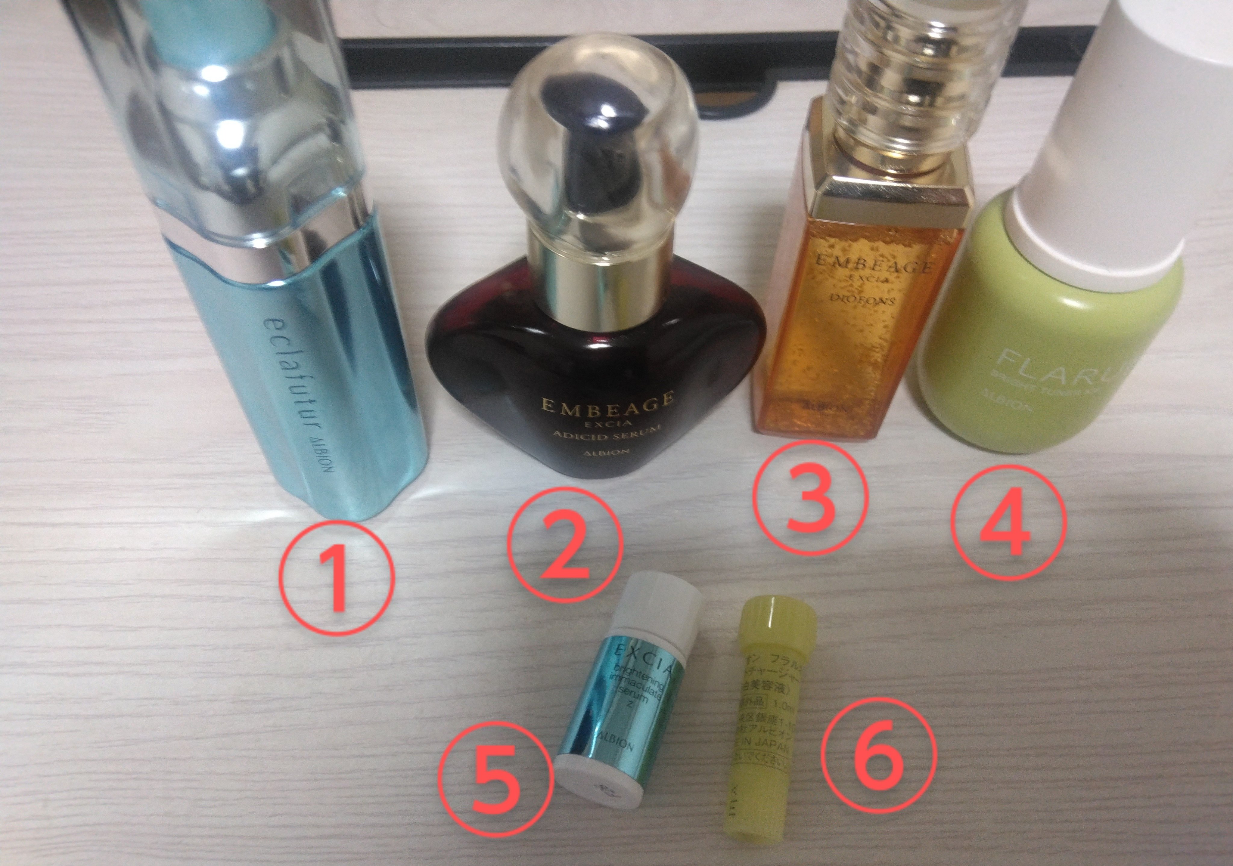 エクシア アンベアージュ アディシッド セラム｜ALBIONの効果に関する