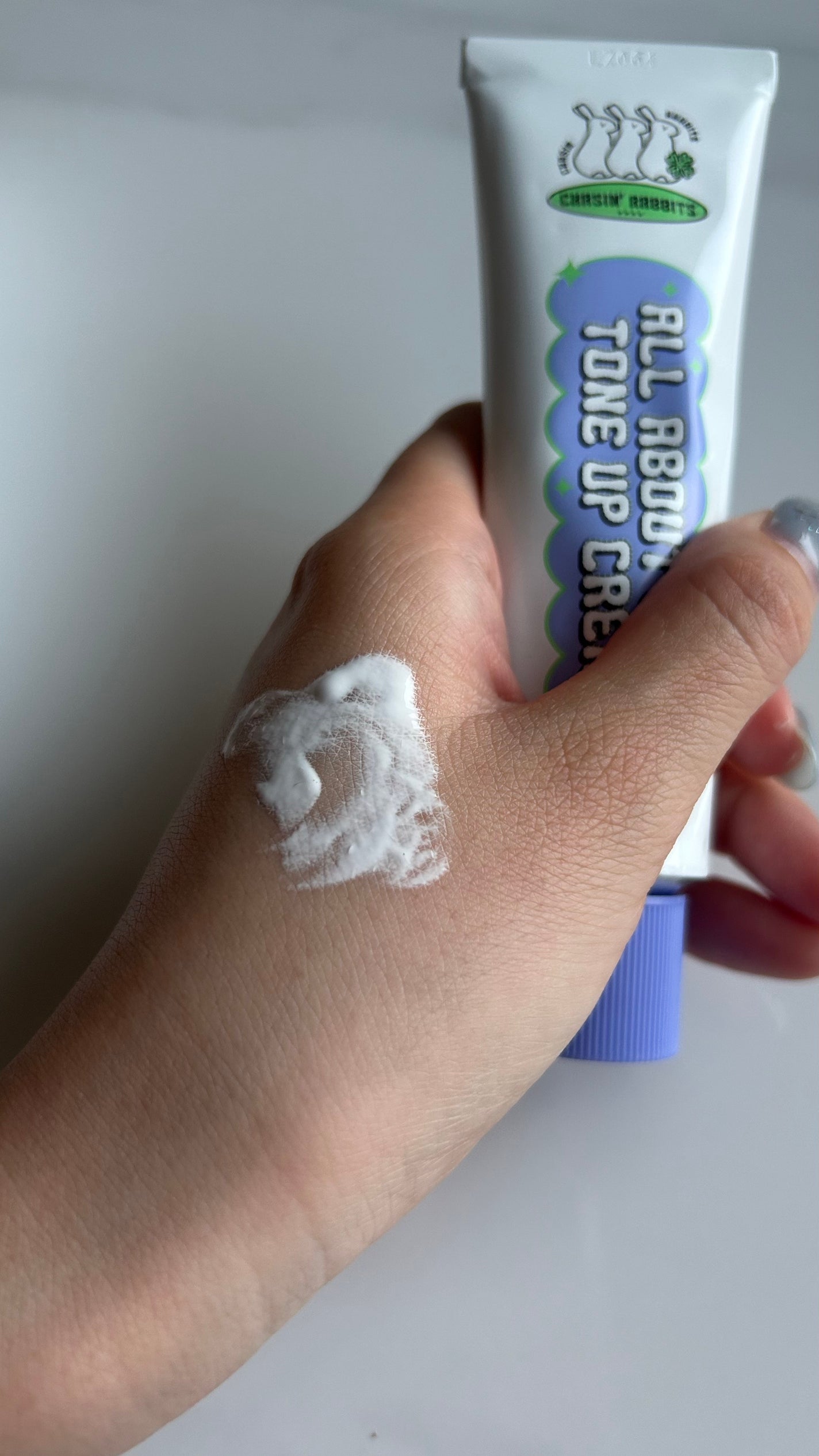 オールアバウトグロウトーンアップクリーム/CHASIN'RABBITS/化粧下地を使ったクチコミ(2枚目)