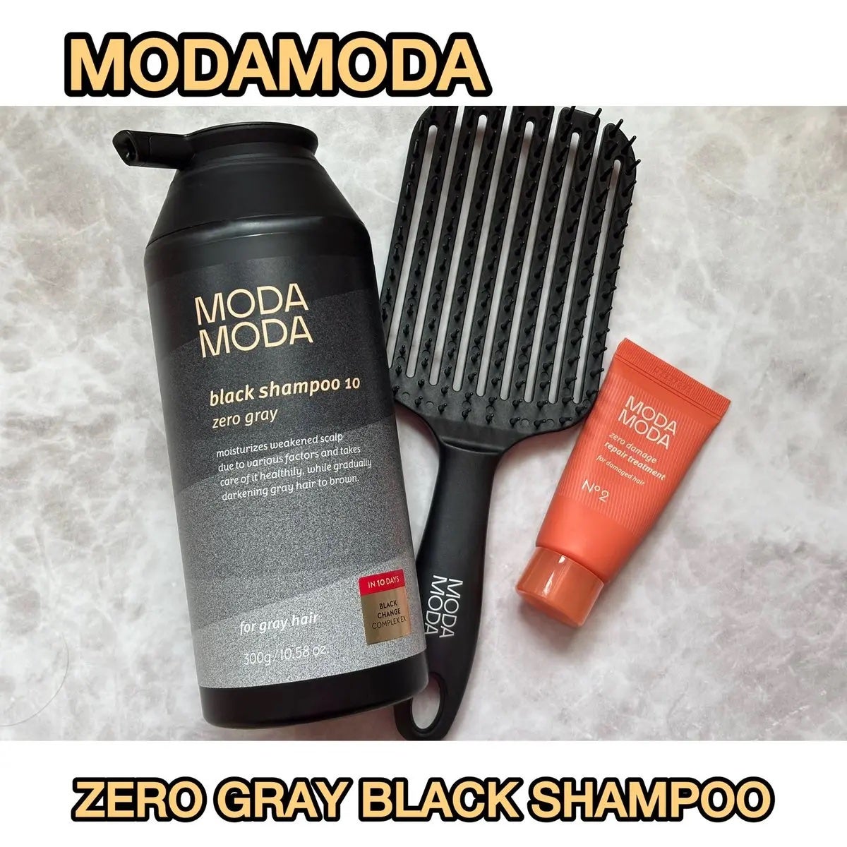 モダモダゼログレイシャンプー/MODAMODA/市販シャンプーを使ったクチコミ(1枚目)