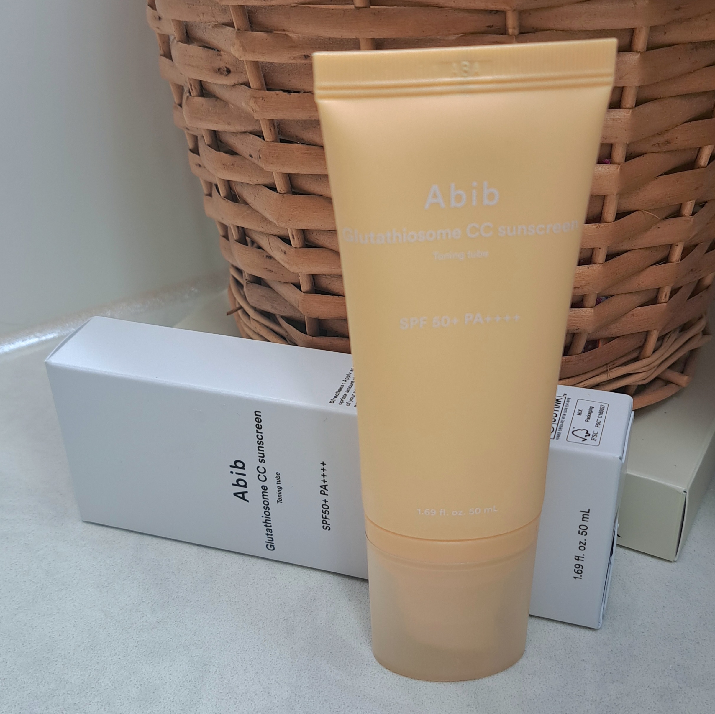 グルタチオンソームCCサンクリームトーニングチューブ/Abib /CCクリームを使ったクチコミ（1枚目）