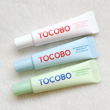 バイオウォータリーサンクリーム/TOCOBO/日焼け止めクリームを使ったクチコミ(7枚目)