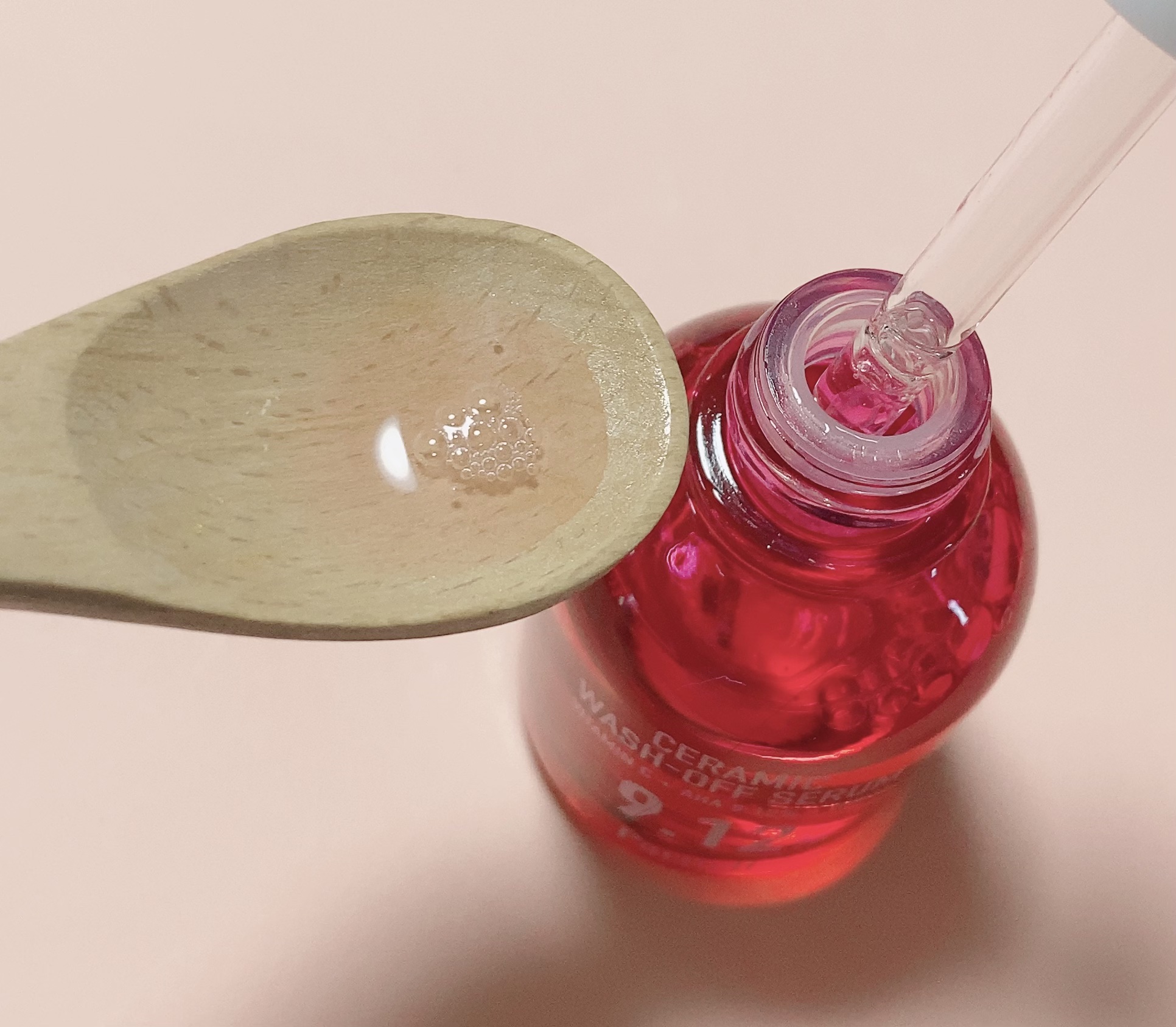 AHA 9.12 オミジャ 陶器肌 ウォッシュオフ セラム/parnell/美容液を使ったクチコミ（3枚目）