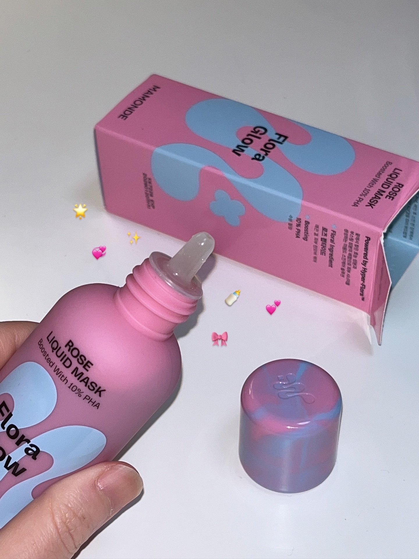 フローラグロウローズリキッドマスク/Mamonde/化粧水を使ったクチコミ（3枚目）