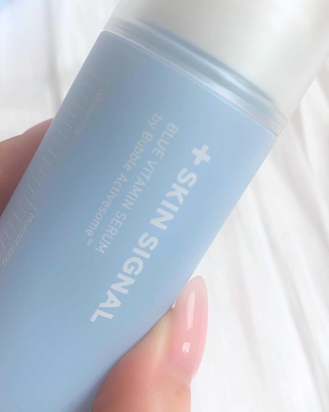 ブルービタミン バブルセラム エッセンス/SKIN SIGNAL/美容液を使ったクチコミ（3枚目）