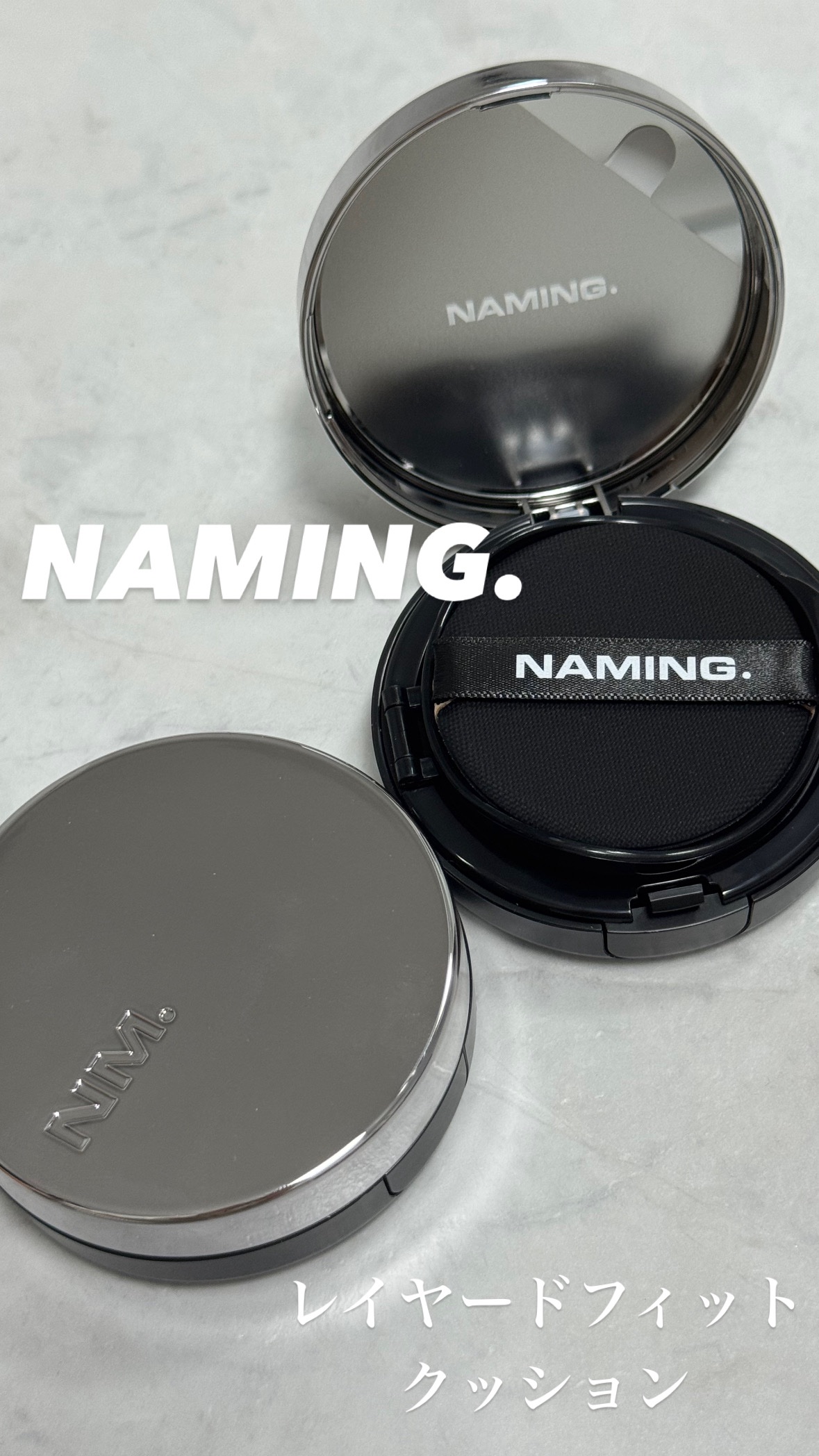 ネーミング レイヤード フィットクッション/NAMING./クッションファンデーションを使ったクチコミ（1枚目）