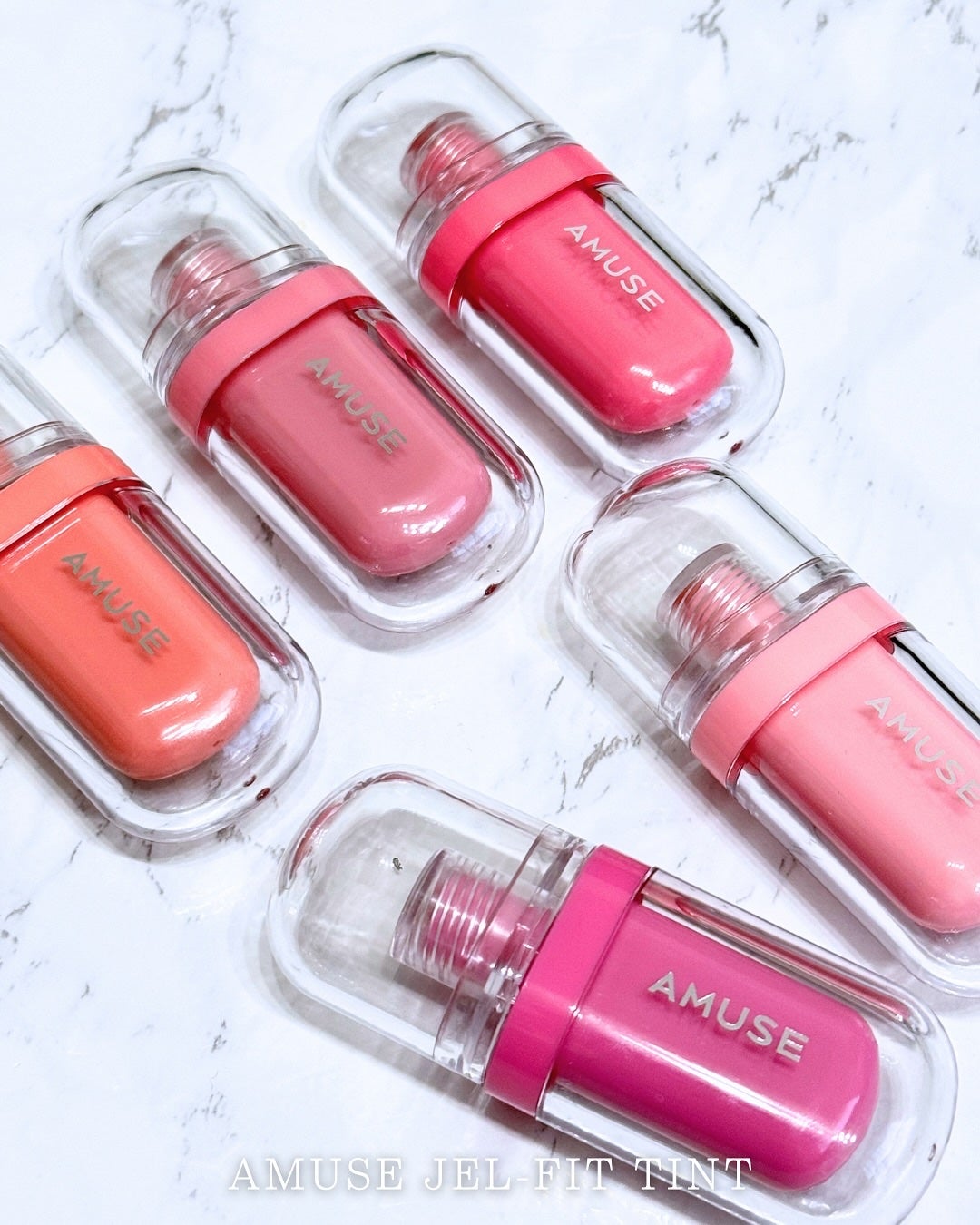 ジェルフィットティント/AMUSE/リップティントを使ったクチコミ(3枚目)