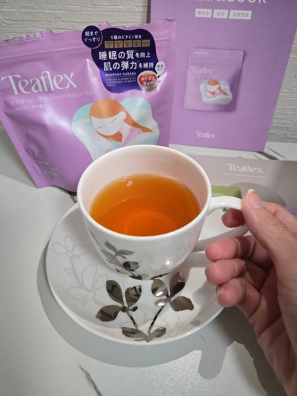 SLEEP NIGHT PEACH ROOIBOS TEA/Teaflex/その他ドリンクを使ったクチコミ(4枚目)