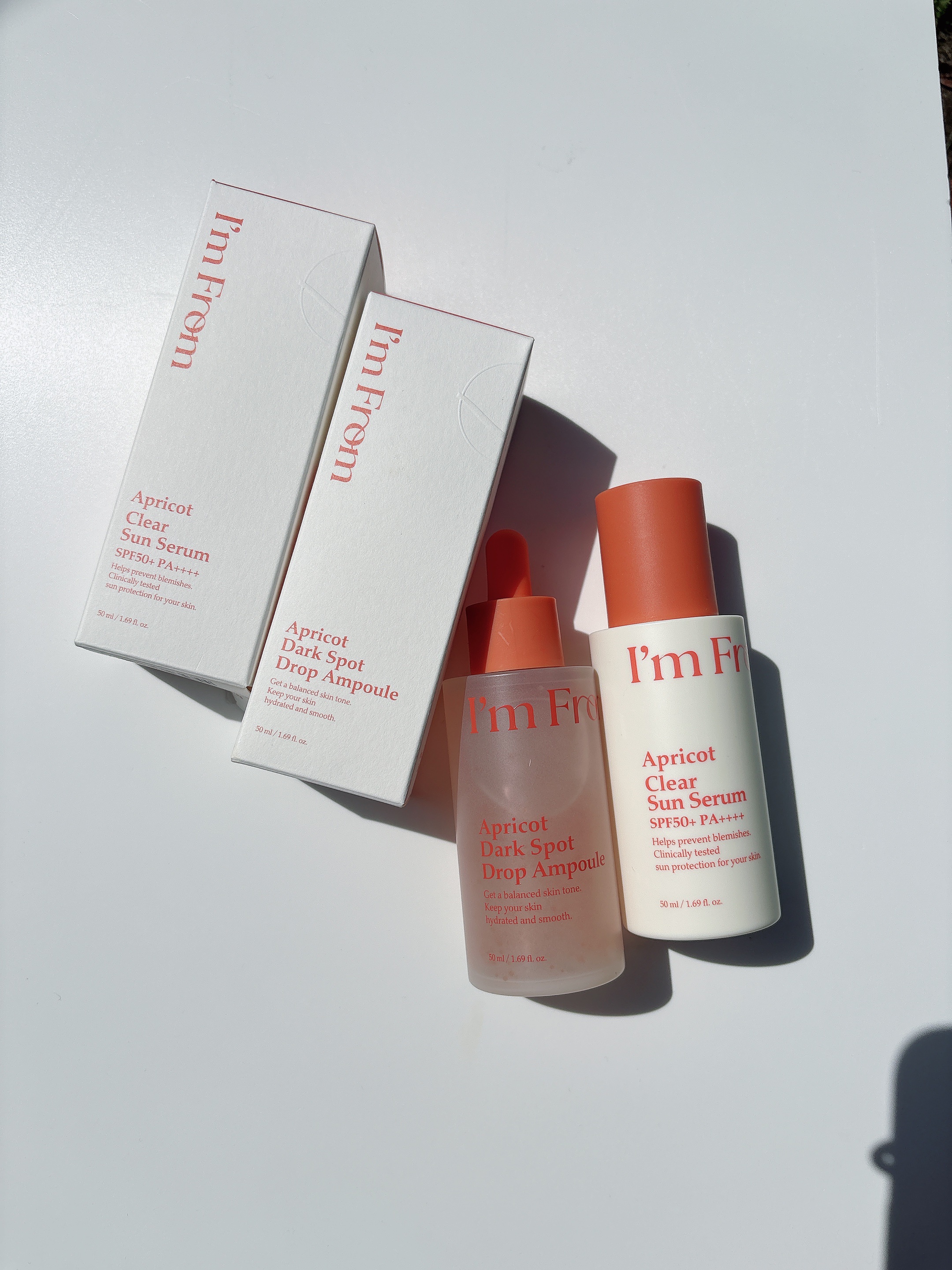 アプリコットクリアサンセラム/I'm from/日焼け止めローションを使ったクチコミ（2枚目）